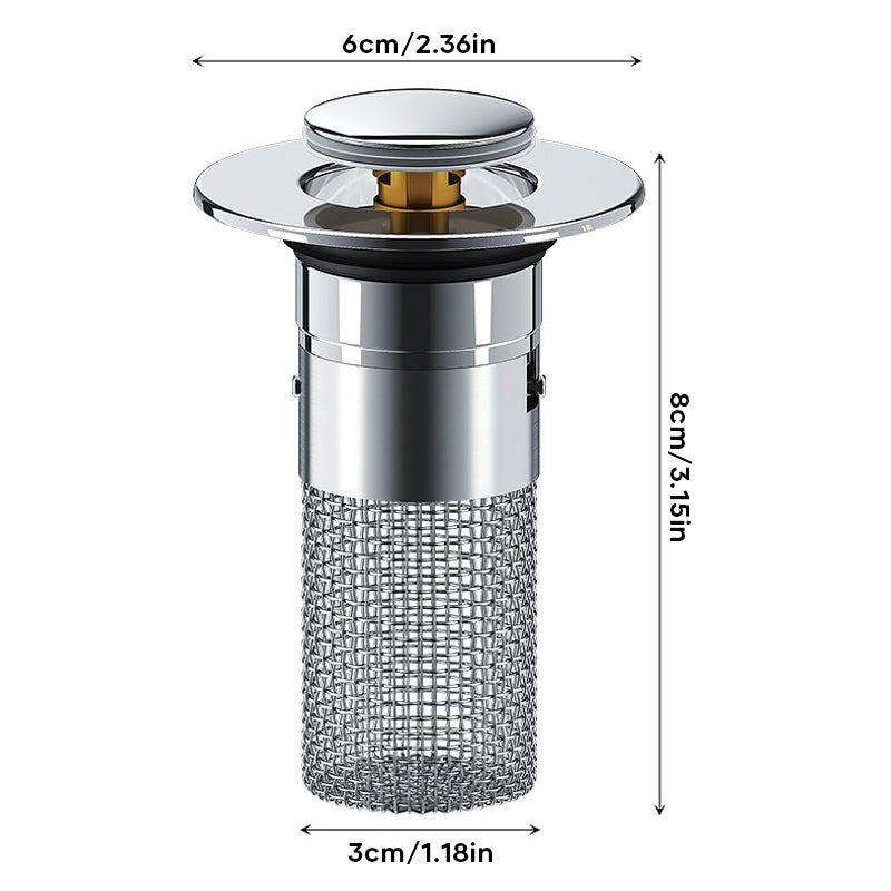 Bouchon de Drain Multifonction en Acier Inoxydable