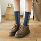 Chaussettes fleuries brodées vintage Happy™