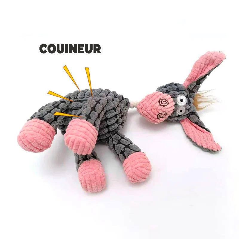 Peluche pour chien robuste