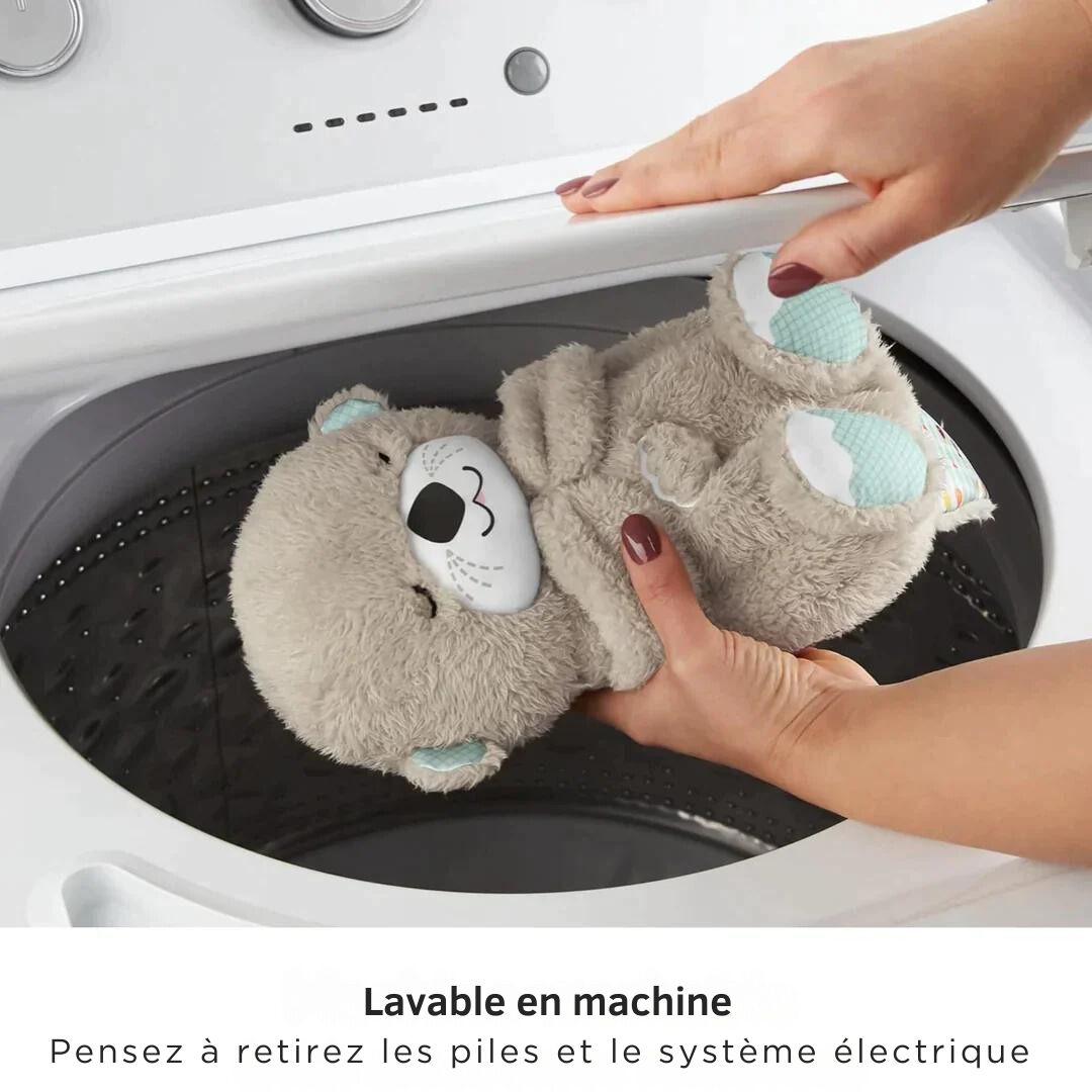 Peluche loutre apaisante