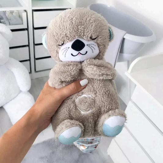 Peluche loutre apaisante