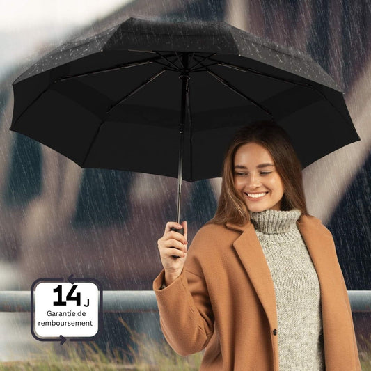 Mini-parapluie RainMate | Facile à emporter avec vous - Toujours au sec | Le plus petit parapluie 2024 (1+1 GRATUIT)