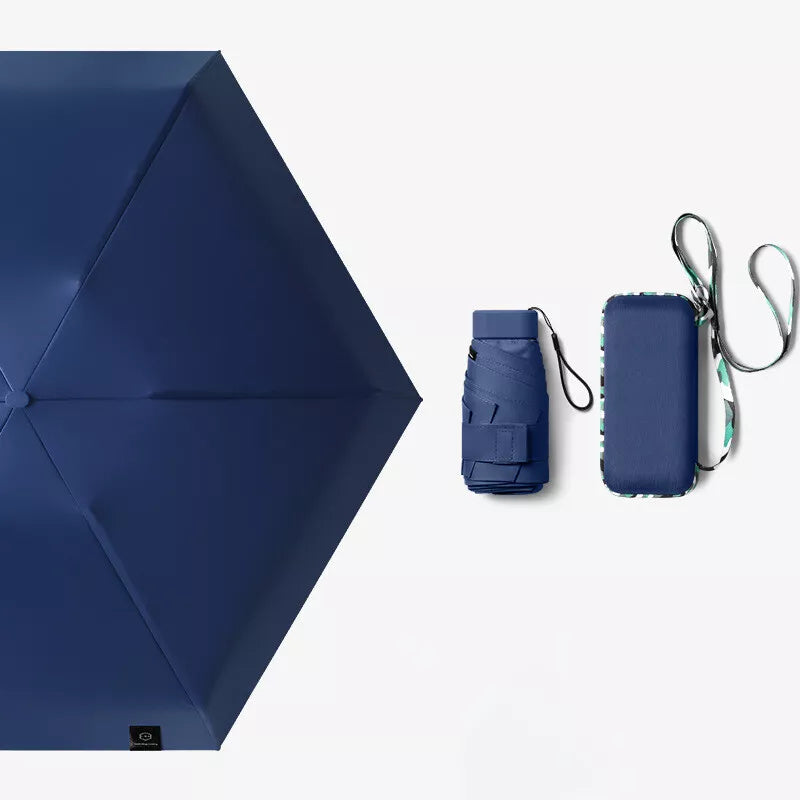 Mini-parapluie RainMate | Facile à emporter avec vous - Toujours au sec | Le plus petit parapluie 2024 (1+1 GRATUIT)